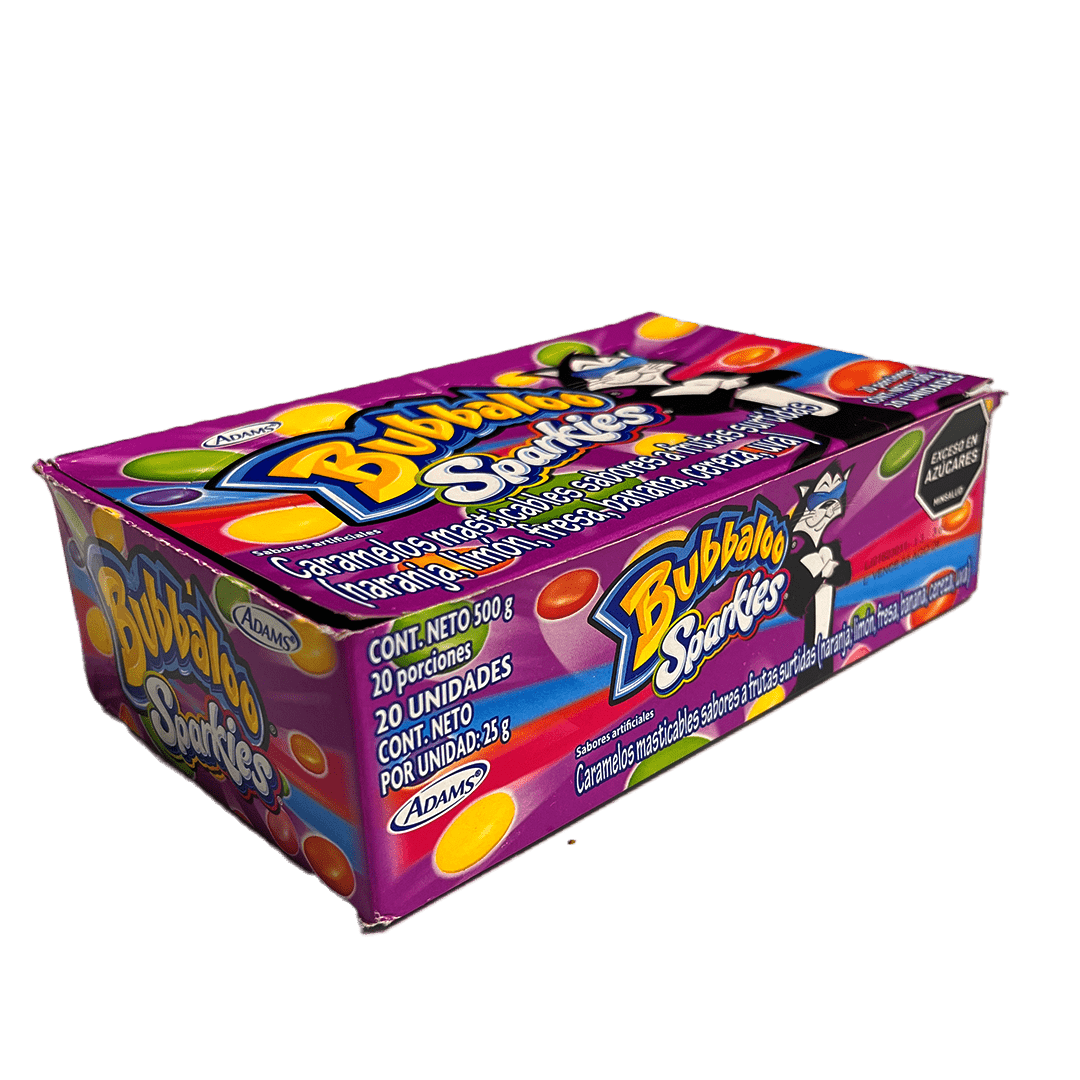 Bubbaloo Sparkies (20 Unid/500g) - Budare Bistro