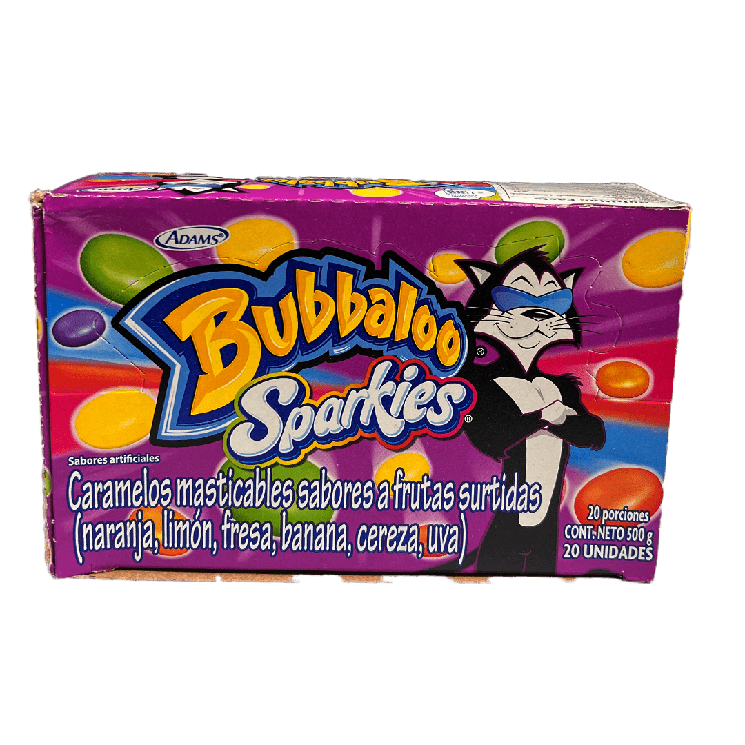 Bubbaloo Sparkies (20 Unid/500g) - Budare Bistro