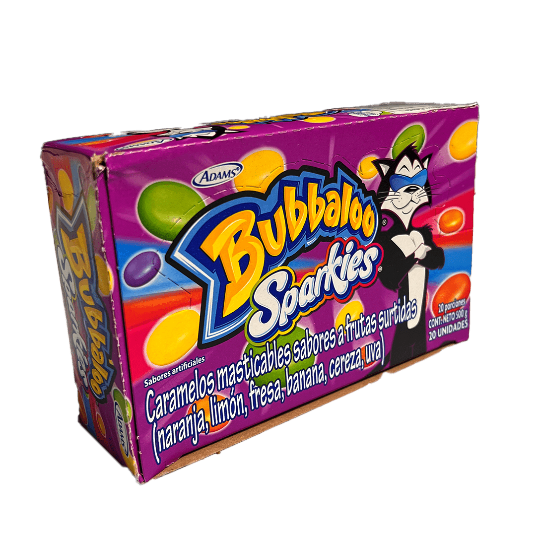 Bubbaloo Sparkies (20 Unid/500g) - Budare Bistro