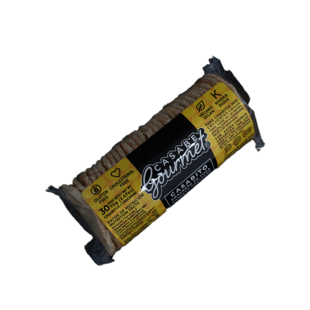 Casabe Gourmet - Casabito Box (70g each/12 Unid) - Budare Bistro