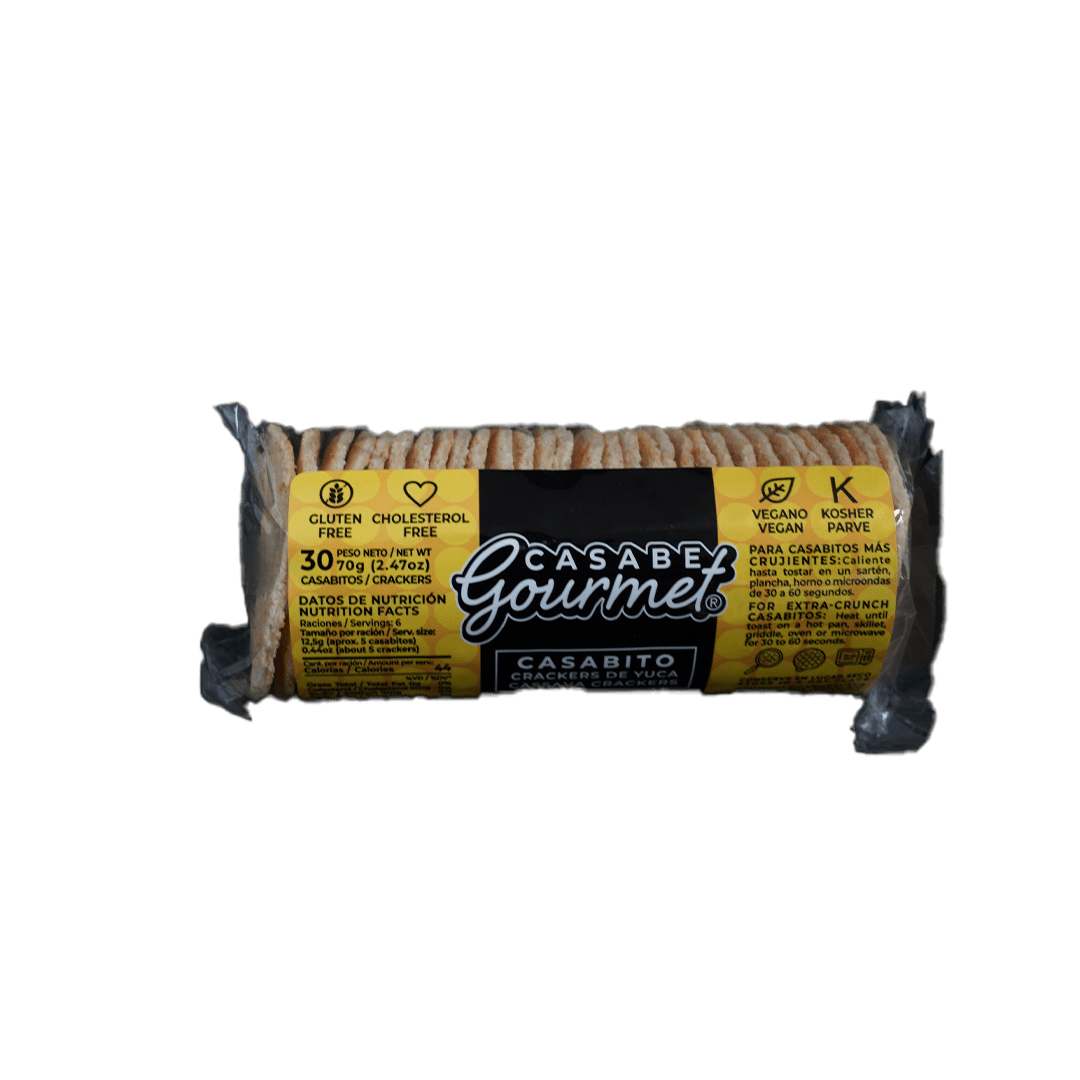 Casabe Gourmet - Casabito Box (70g each/12 Unid) - Budare Bistro