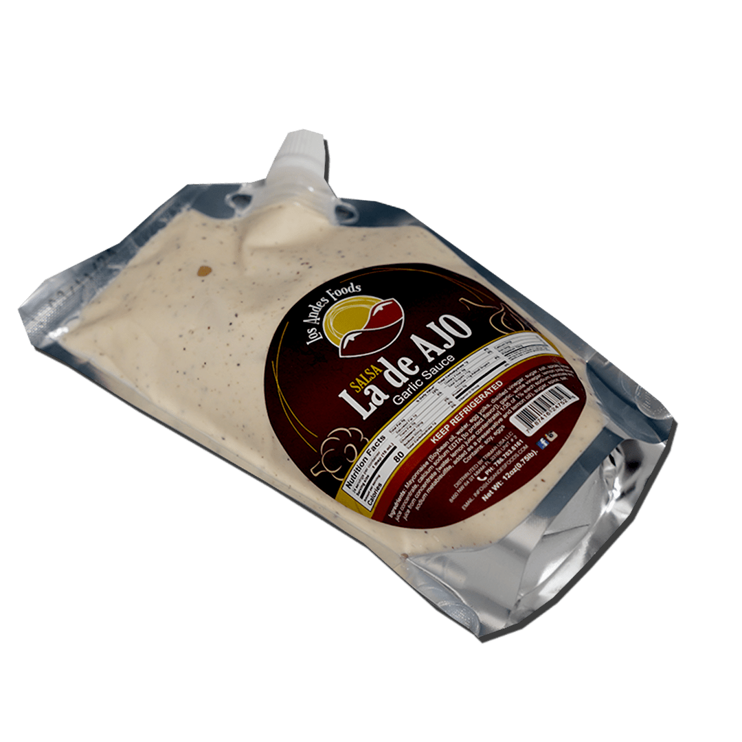 Los Andes La de Ajo (12oz) - Budare Bistro