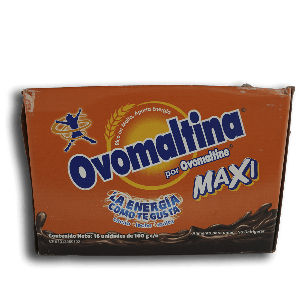 
                  
                    Ovomaltina Maxi Box (16 Unid/100g each) - Budare Bistro
                  
                