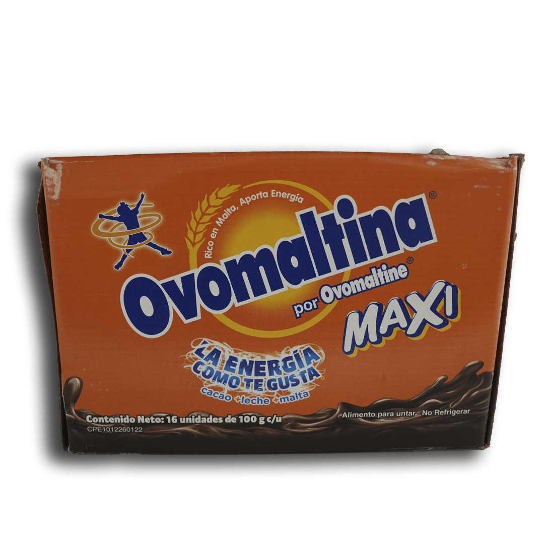 
                  
                    Ovomaltina Maxi Box (16 Unid/100g each) - Budare Bistro
                  
                