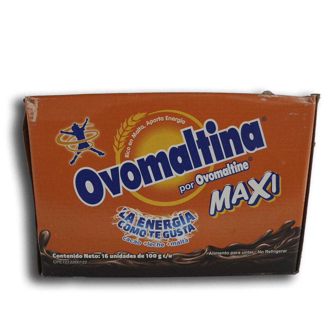 Ovomaltina Maxi Box (16 Unid/100g each) - Budare Bistro