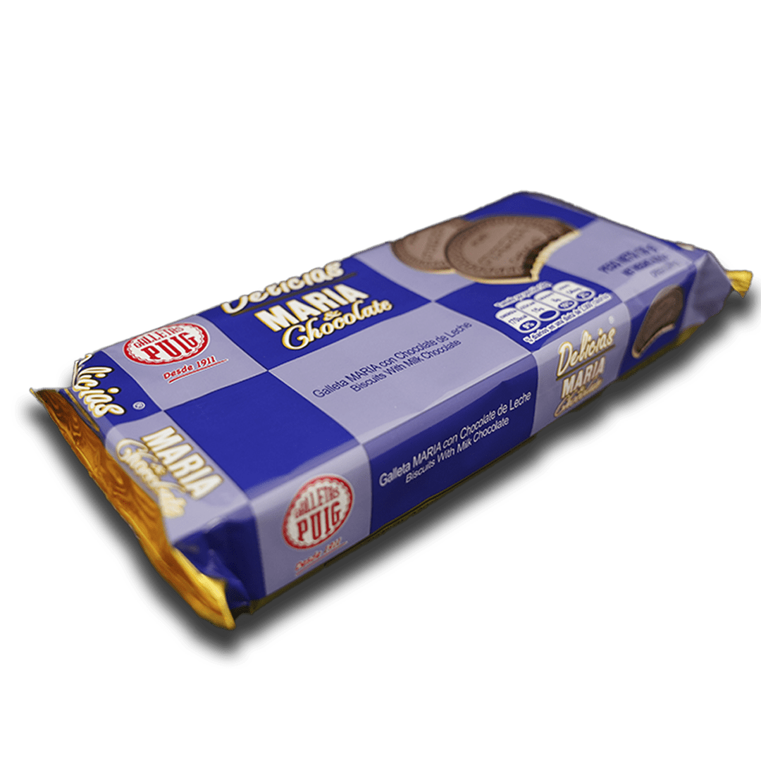 PUIG Delicias Maria de Chocolate (4 Unid/136g) - Budare Bistro