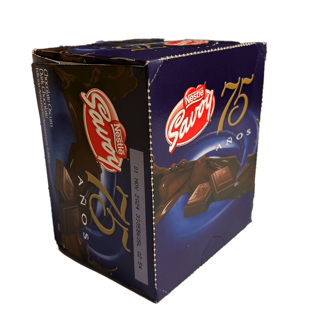 Savoy Chocolate Oscuro 75 años (10 Unid/1 kg) - Budare Bistro