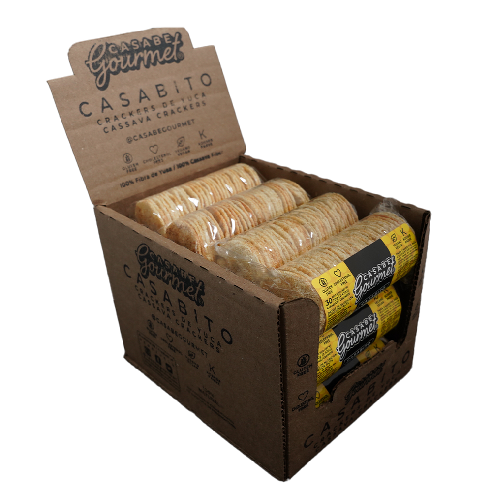 
                  
                    Casabe Gourmet - Casabito Box (70g each/12 Unid)
                  
                