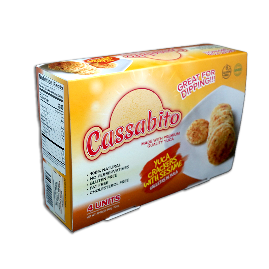 
                  
                    Cassabito Natural (4 Unidades/340g)
                  
                