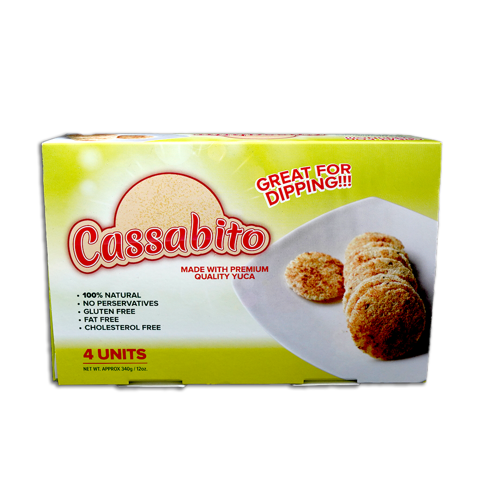 Cassabito with Garlic (4 Unid/340g)