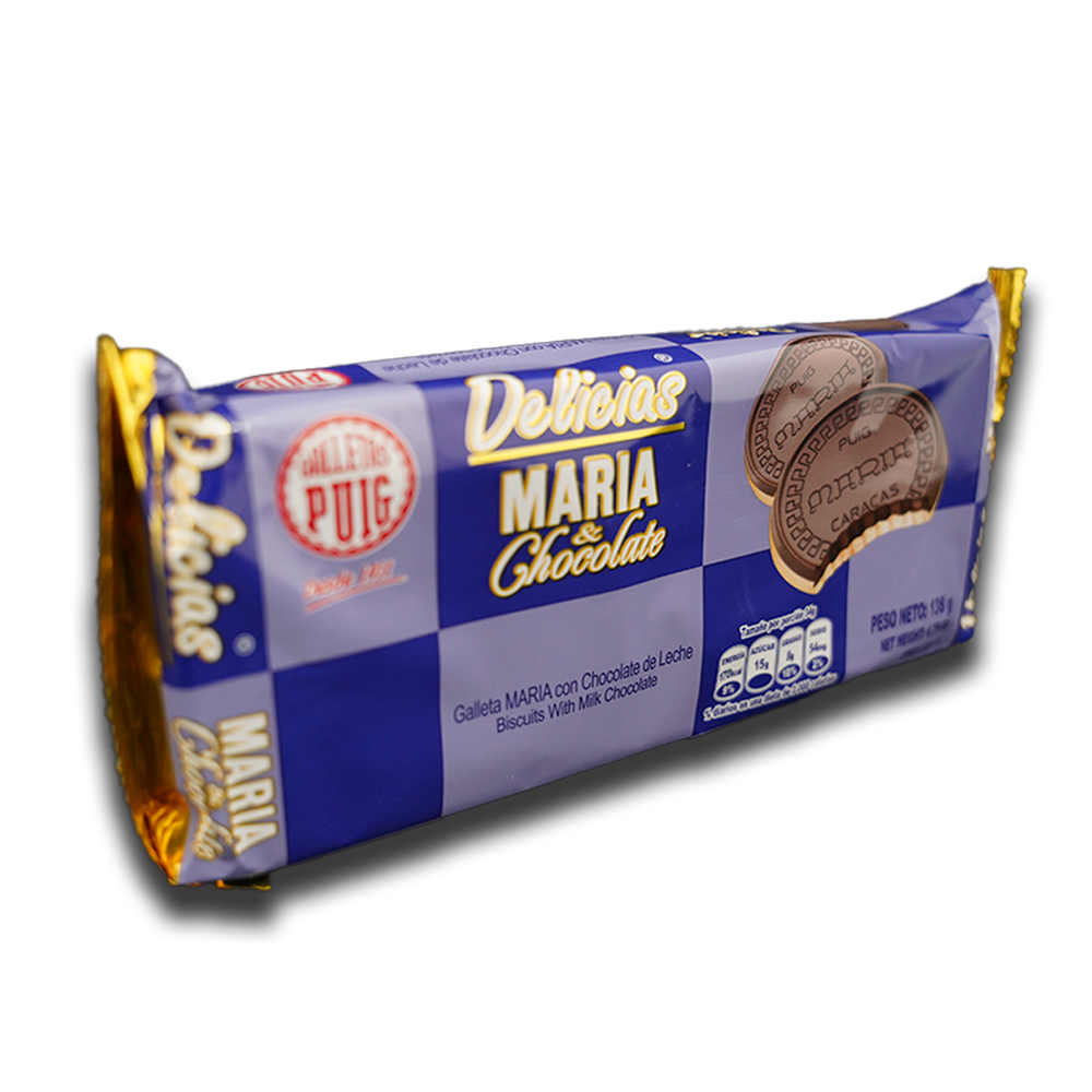 
                  
                    PUIG Delicias Maria de Chocolate (4 Unid/136g)
                  
                