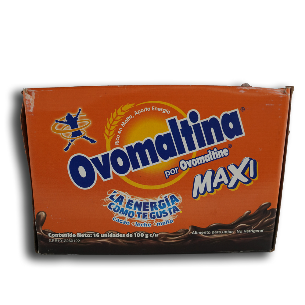 Ovomaltina Maxi Box (16 Unid/100g each)