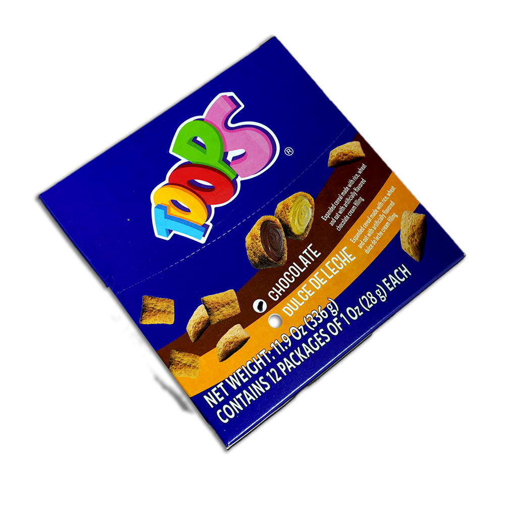 
                  
                    Toops Bolsas Snack Chocolate (12 Unid/28g cada una)
                  
                