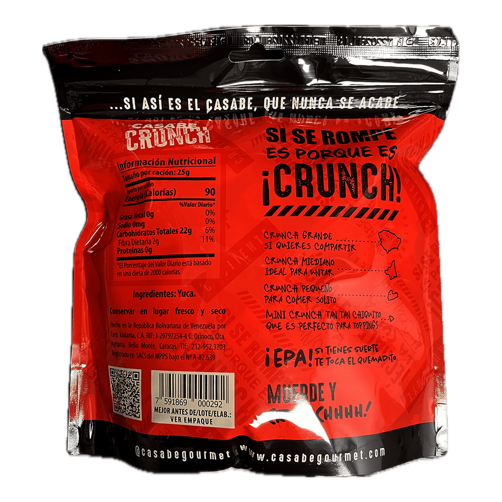 
                  
                    Casabe Gourmet Crunch (240g) - Budare Bistro
                  
                