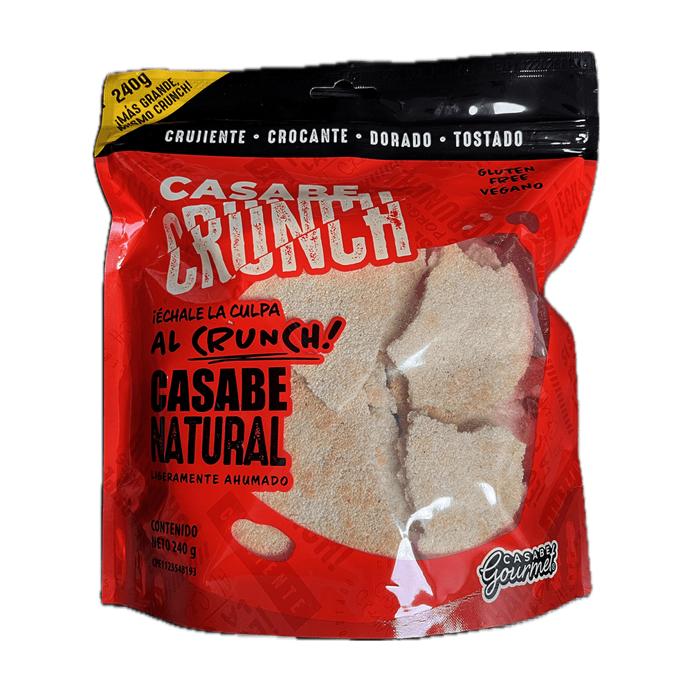 Casabe Gourmet Crunch (240g) - Budare Bistro