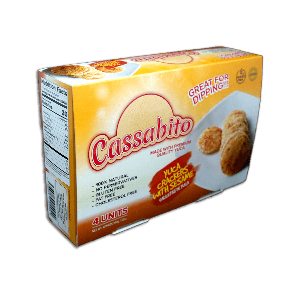 Cassabito Natural (4 Unid/340g) - Budare Bistro