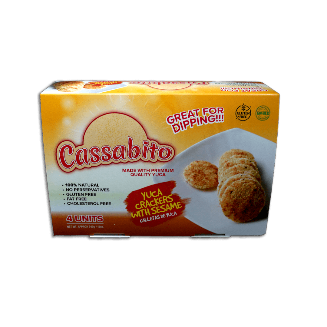 Cassabito Natural (4 Unid/340g) - Budare Bistro