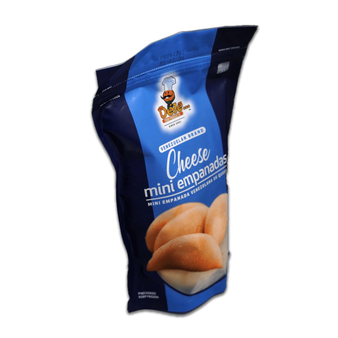 Dele Mini Empanadas de Queso (24 Unid/24 oz) - Budare Bistro