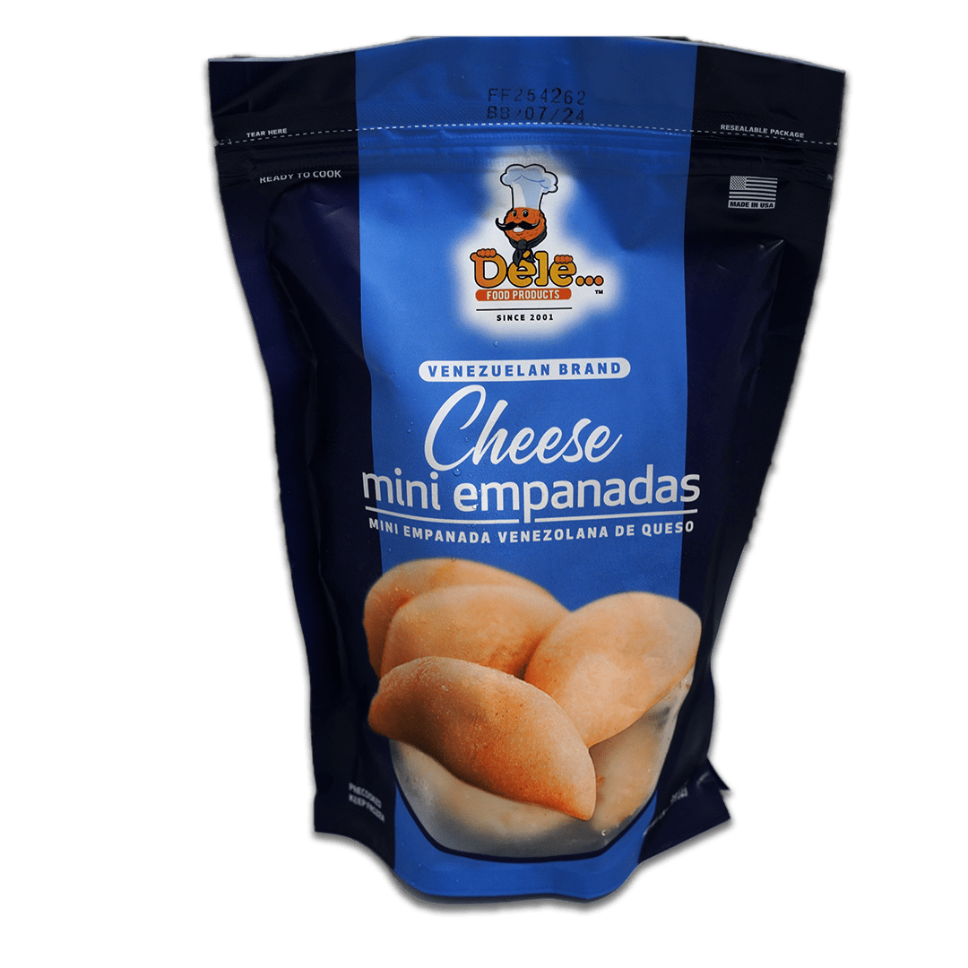 Dele Mini Empanadas de Queso (24 Unid/24 oz) - Budare Bistro