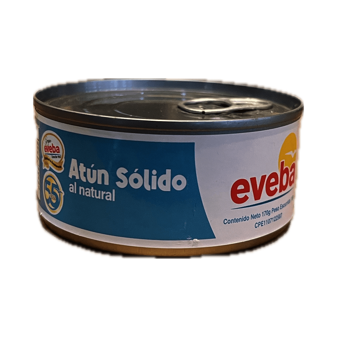 
                  
                    Eveba Atun Solido al Natural (170 g) - Budare Bistro
                  
                