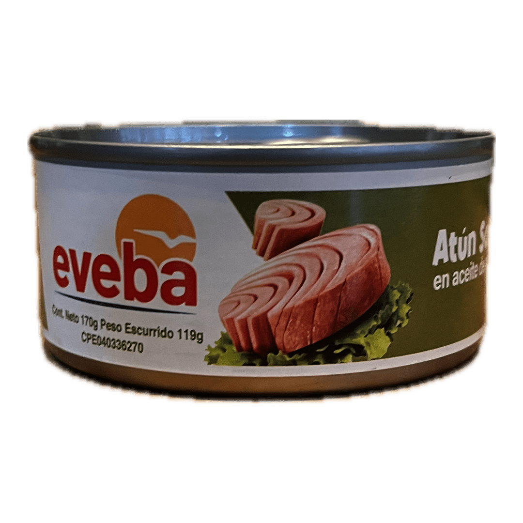 Eveba Atún Sólido en Aceite de Oliva (170g) - Budare Bistro