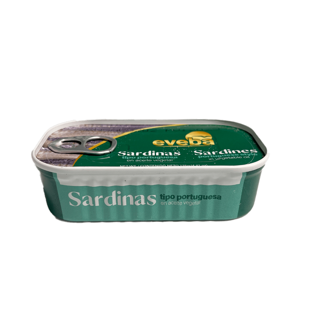 
                  
                    Eveba Sardinas Tipo Portuguesa (125g) - Budare Bistro
                  
                