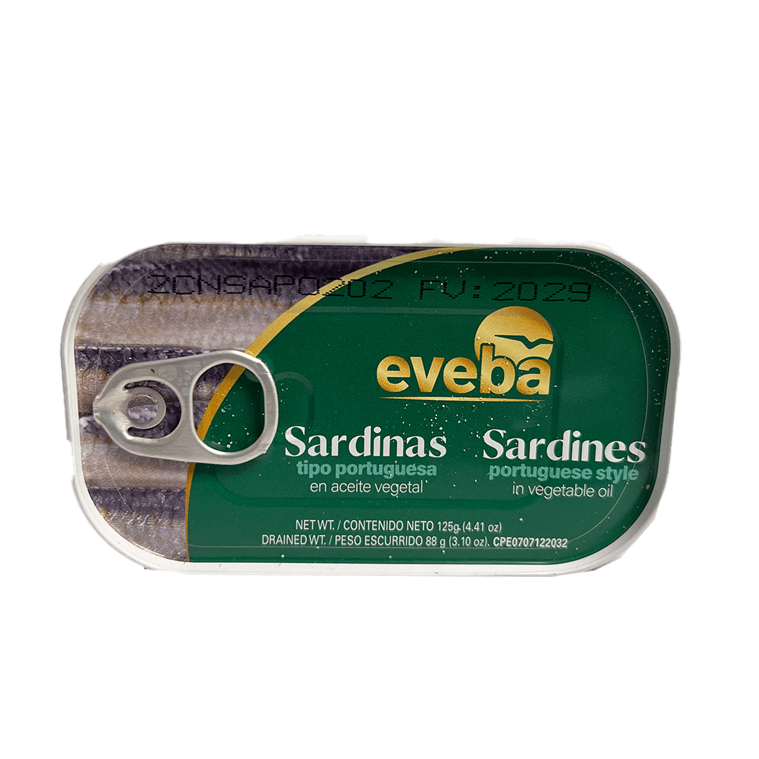 Eveba Sardinas Tipo Portuguesa (125g) - Budare Bistro