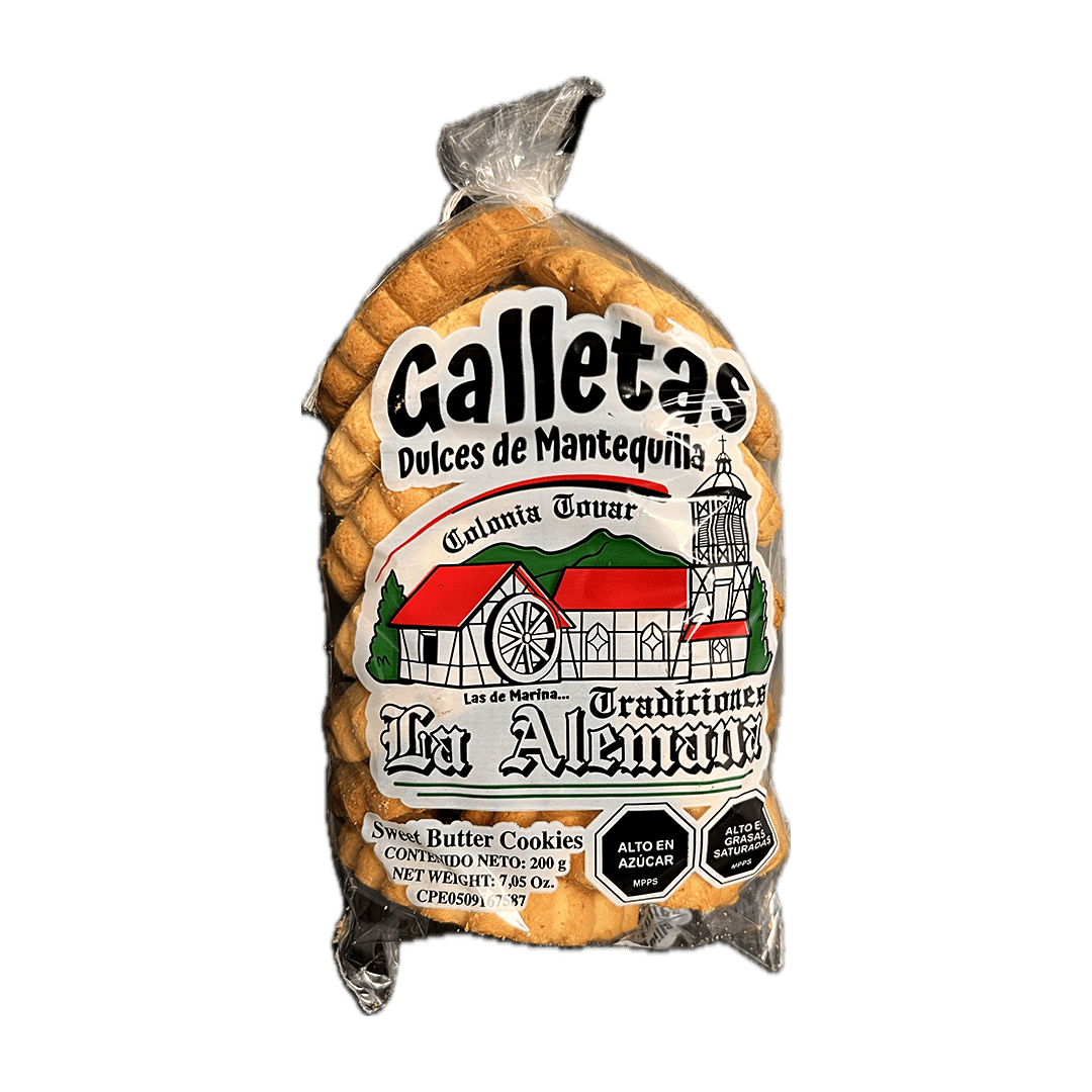 Galletas sabor a Mantequilla - La Alemana (Colonia Tovar)(200g) - Budare Bistro