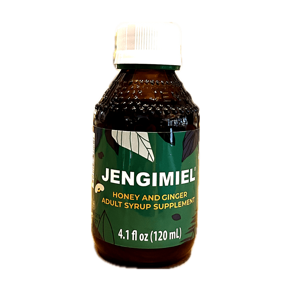 Jengimiel – Honey & Ginger Adult Syrup Supplement (120ml) - Budare Bistro