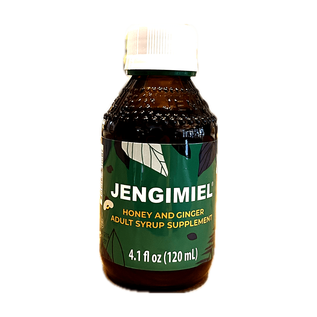 Jengimiel – Honey & Ginger Adult Syrup Supplement (120ml) - Budare Bistro