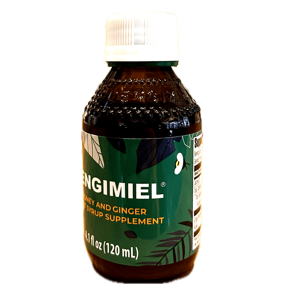 Jengimiel – Honey & Ginger Adult Syrup Supplement (120ml) - Budare Bistro