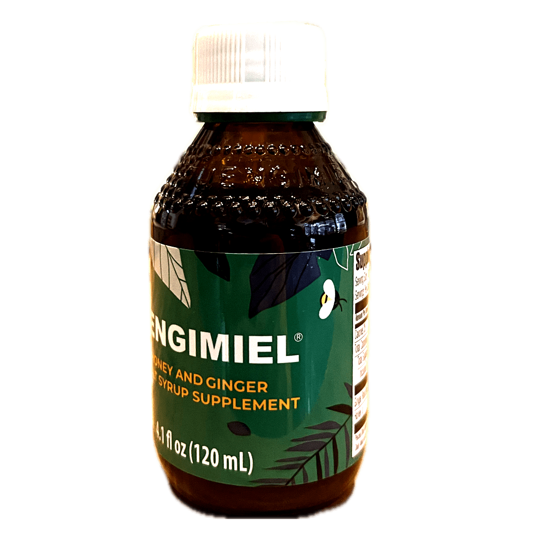 Jengimiel – Honey & Ginger Adult Syrup Supplement (120ml) - Budare Bistro