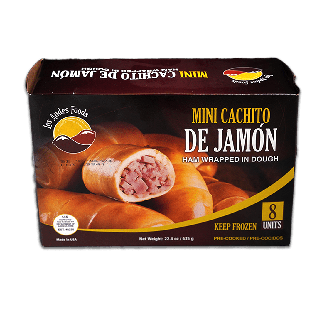 
                  
                    Los Andes Mini Cachito de Jamon (8 Unid/635g) - Budare Bistro
                  
                