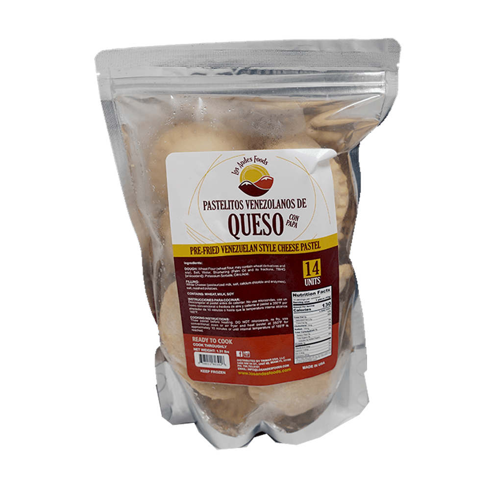 Los Andes Pastelitos de Queso (1.31 Lb/14 Unid) - Budare Bistro