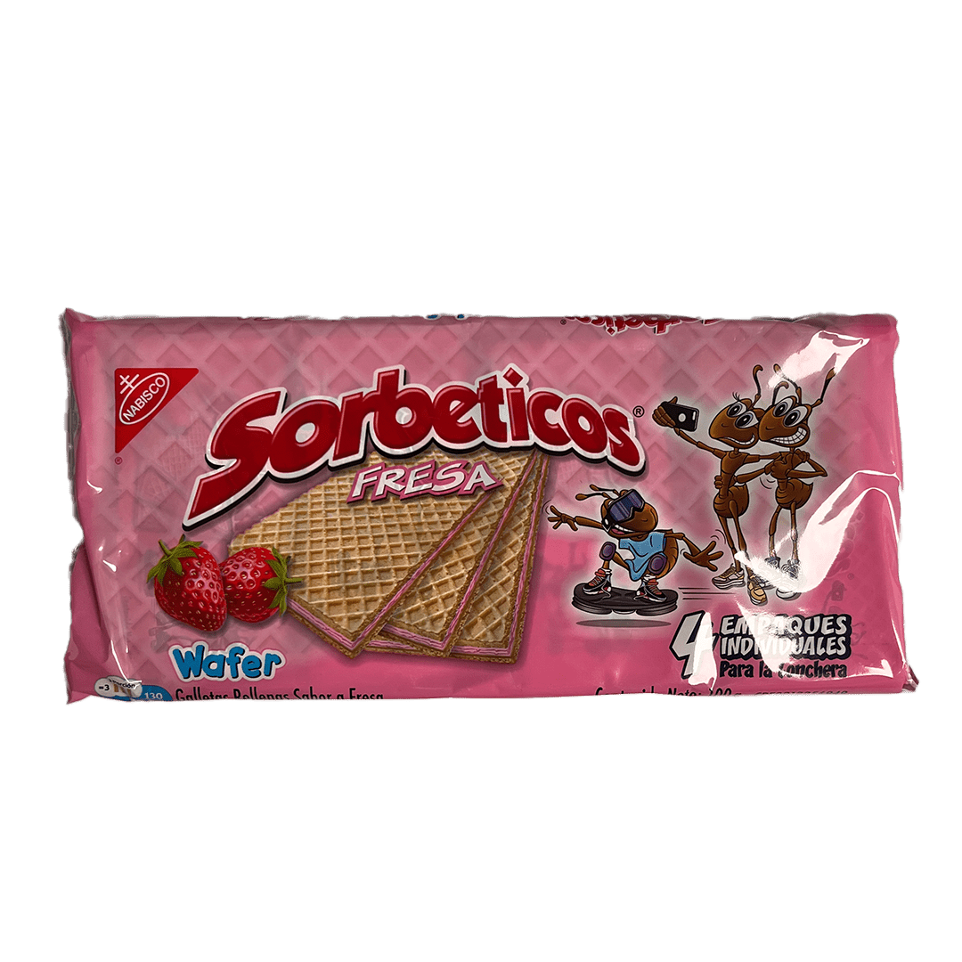 Nabisco Sorbeticos Fresa (4 Unid/100g) - Budare Bistro