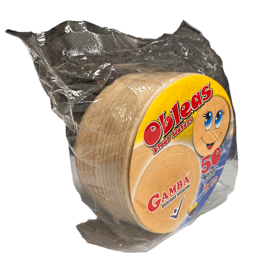 
                  
                    Obleas Gamba (50 Unid/300g) - Budare Bistro
                  
                
