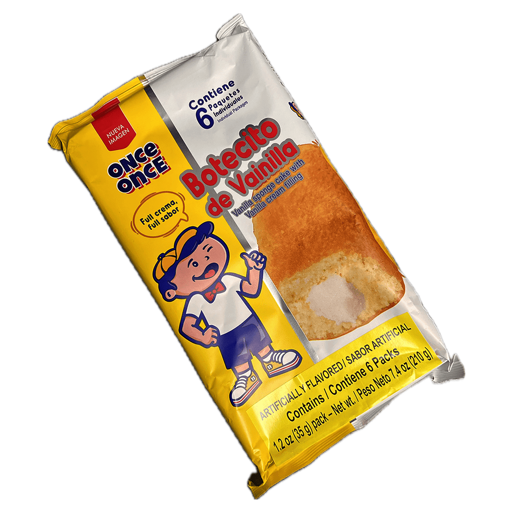 
                  
                    Once Once Botecito Vainilla (6 Unid/210g) - Budare Bistro
                  
                