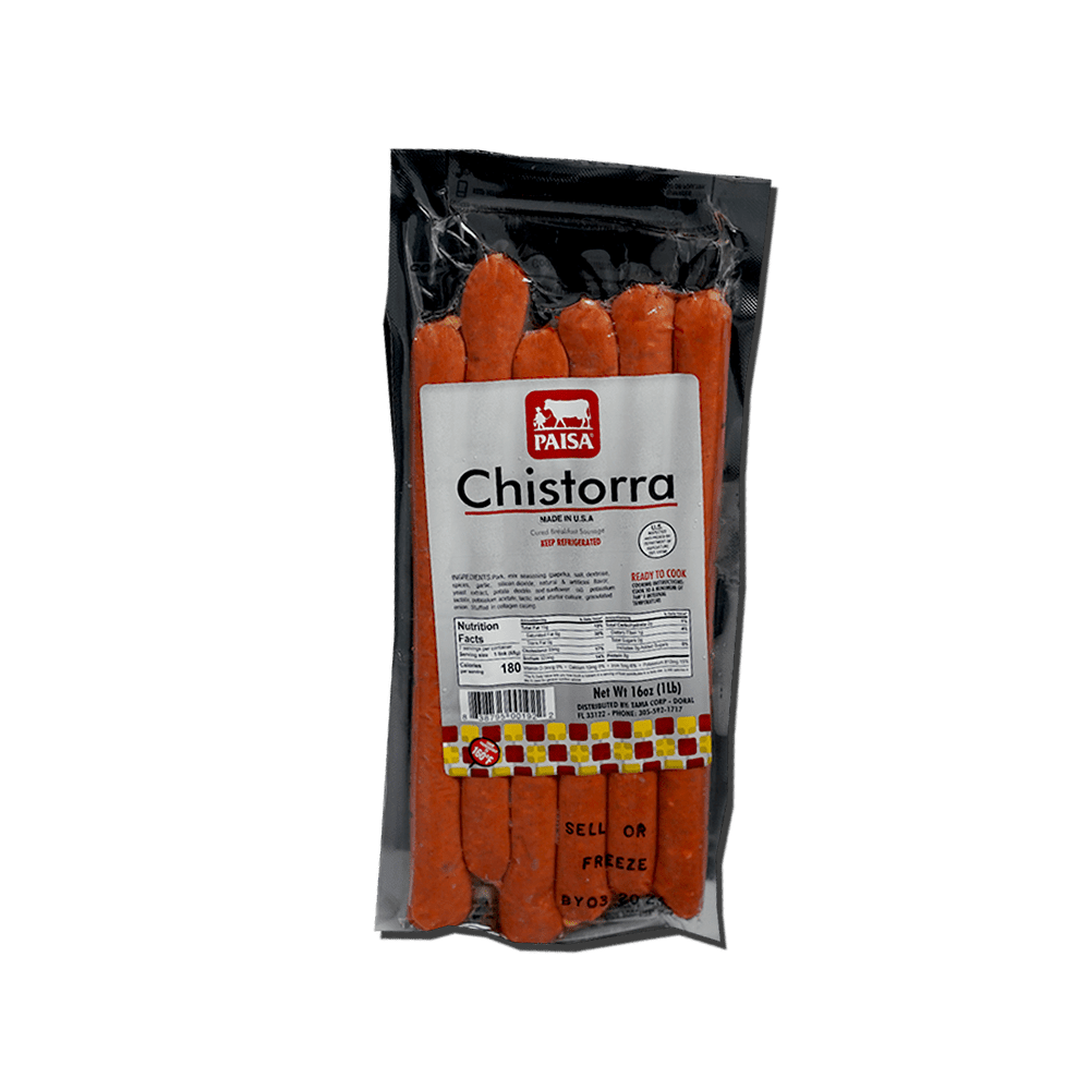 Paisa Chistorra (1 Lb) - Budare Bistro