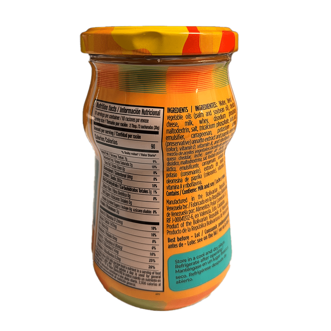 
                  
                    P.A.N Cheddar Sauce (300g) - Budare Bistro
                  
                