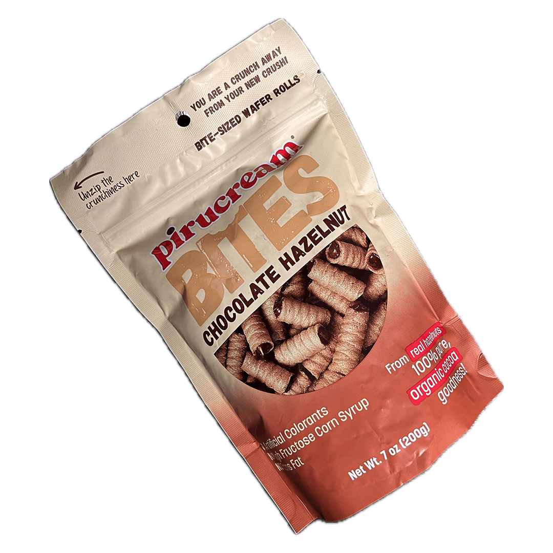 Pirucream Bites Chocolate Hazelnut (200g) - Budare Bistro