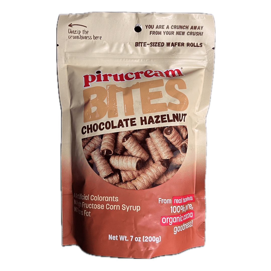 Pirucream Bites Chocolate Hazelnut (200g) - Budare Bistro