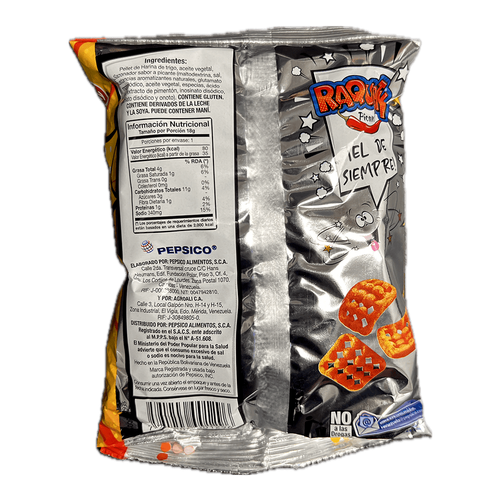 
                  
                    Raquety Picante (18g) - Budare Bistro
                  
                