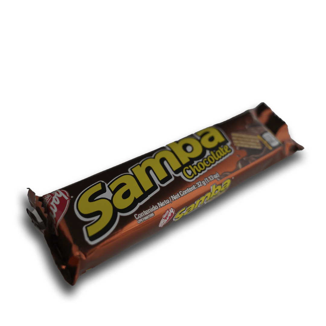 Samba Chocolate Unid (32g) - Budare Bistro