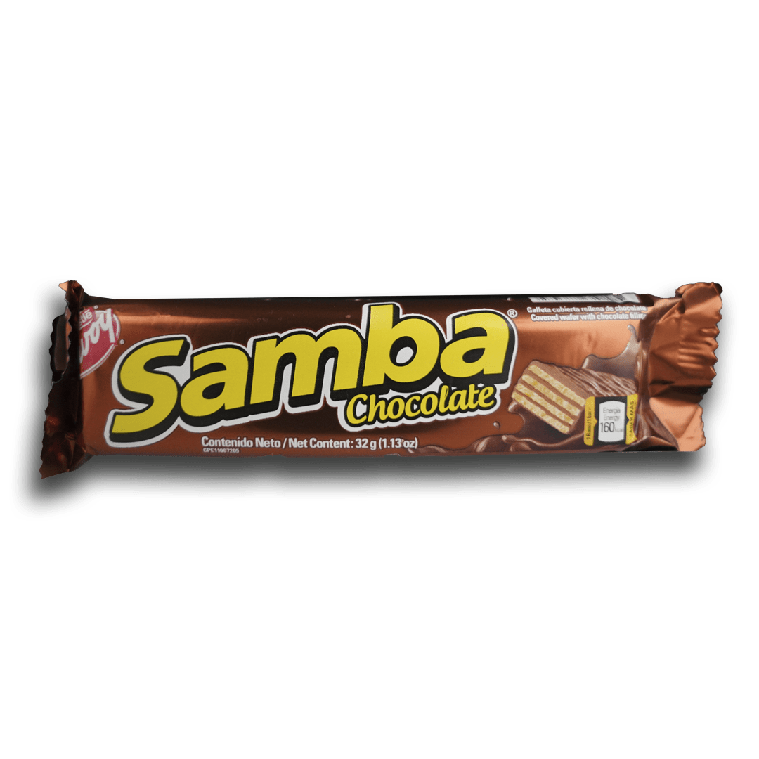 
                  
                    Samba Chocolate Unid (32g) - Budare Bistro
                  
                