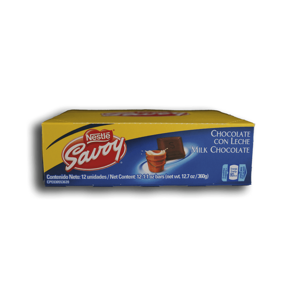 Savoy Chocolate de Leche (12 Unid/360g) - Budare Bistro