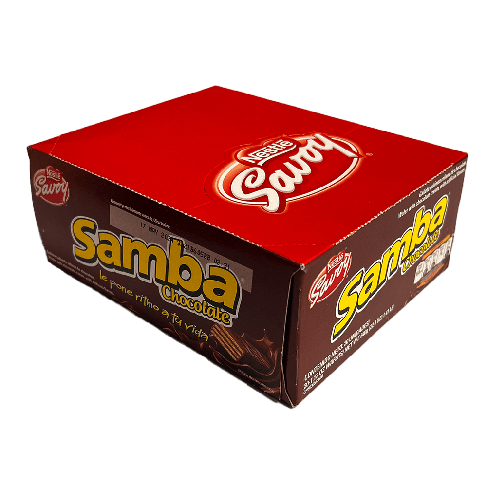 Savoy Samba Chocolate Box (20 Unid/640g) - Budare Bistro