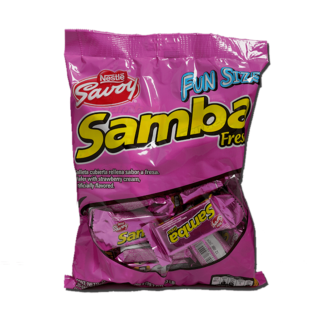 
                  
                    Savoy Samba Fresa Fun Size (35 Unid/560g) - Budare Bistro
                  
                