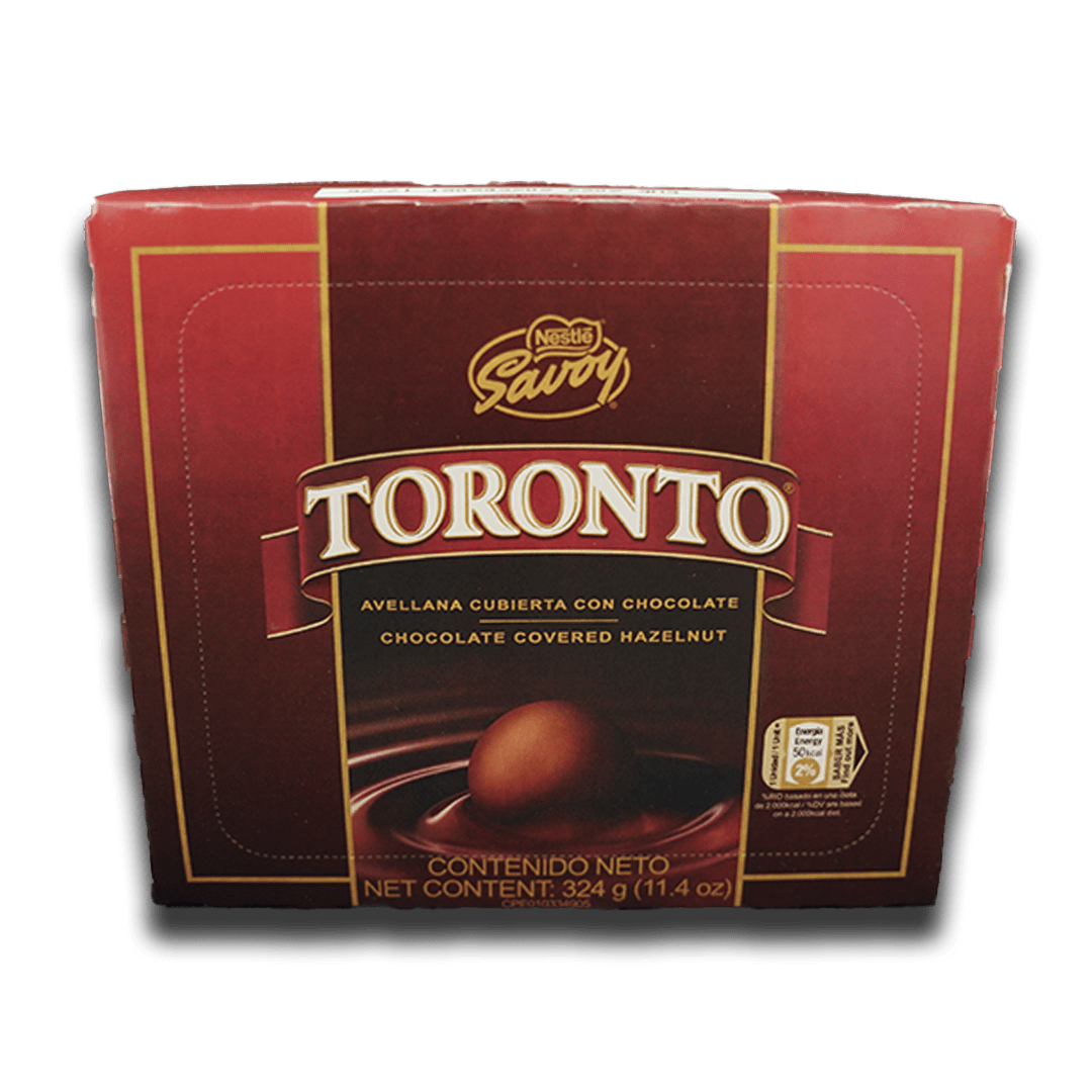 
                  
                    Savoy Toronto Box (324g/36 Unid) - Budare Bistro
                  
                