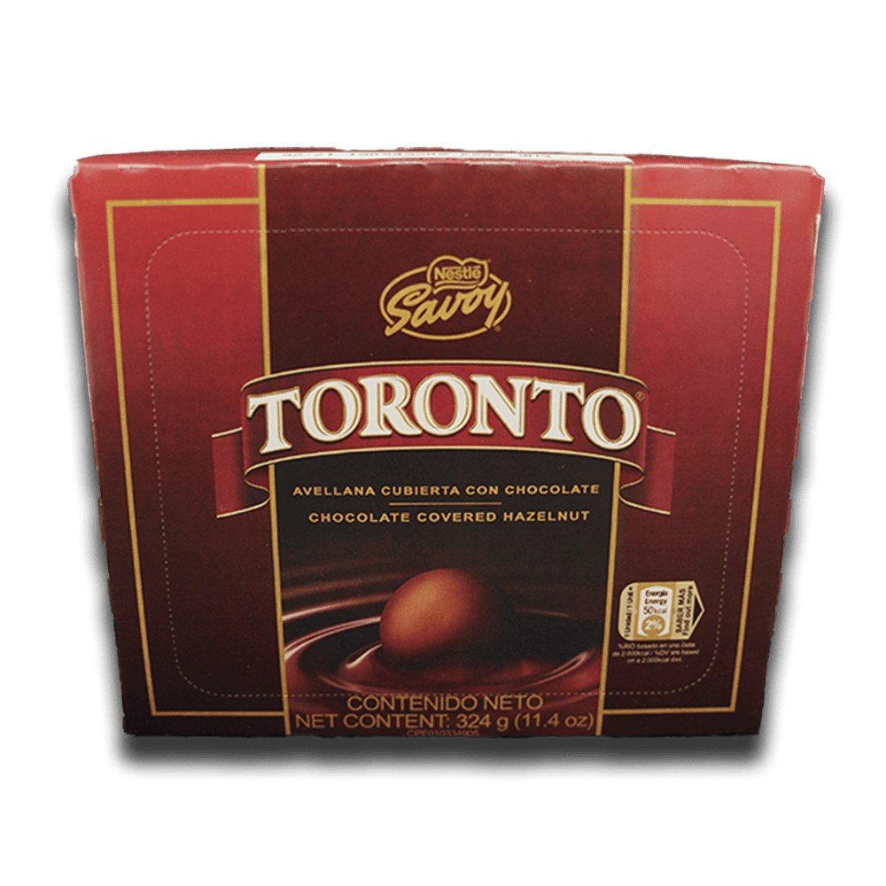 Savoy Toronto Box (324g/36 Unid) - Budare Bistro