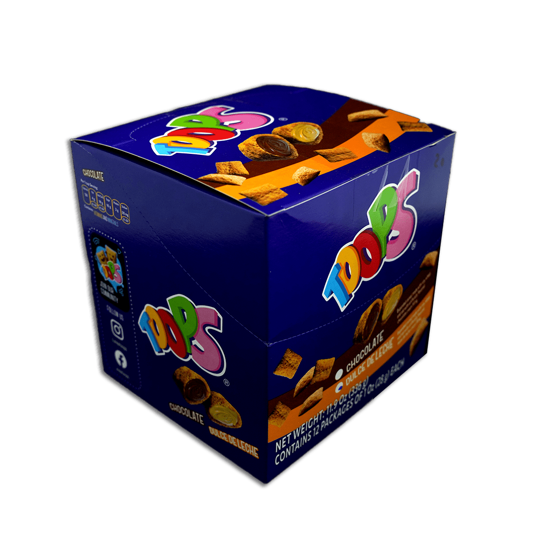 Toops Food Toops Snack Bags Dulce de Leche(12 Unid/28g each) - Budare Bistro